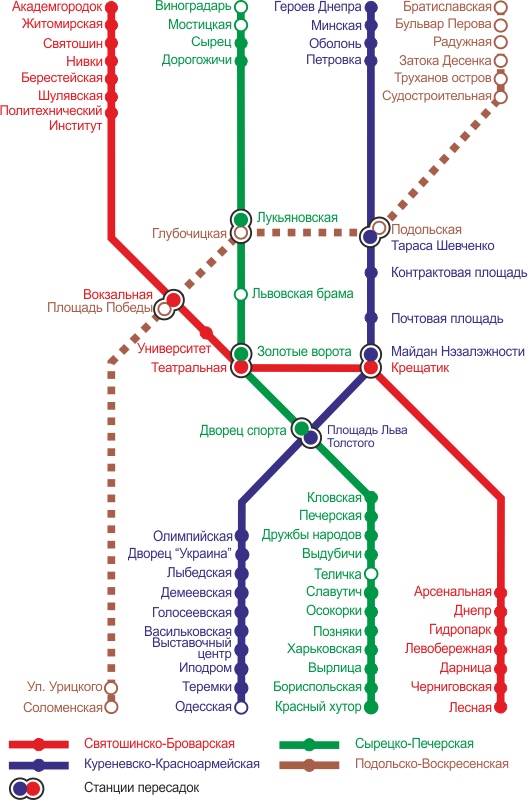 Карта з новими станціями