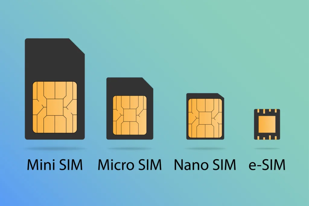 eSIM, mini SIM, micro SIM, nano SIM: в чем разница