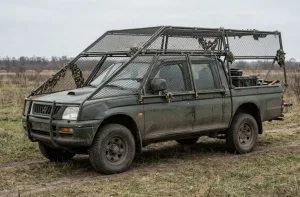 Антидронова сітка на авто: як захистити техніку від FPV-дронів
